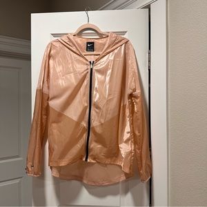 Nike Tech Pack Hooded Running Jacket Summit AQ5223-605 Rose Blush Pink Large L